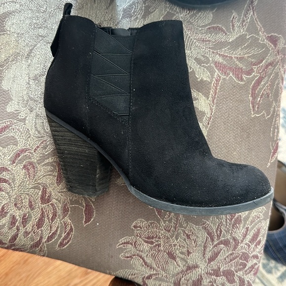 Suede Booties - Picture 2 of 3